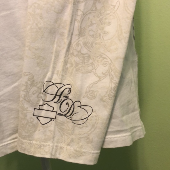 Harley Davidson Long Sleeve Pullover Top - Picture 7 of 12